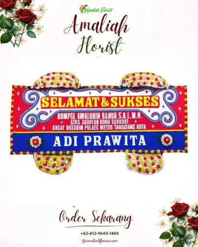 Karangan Bunga Ucapan Selamat di Citamiang